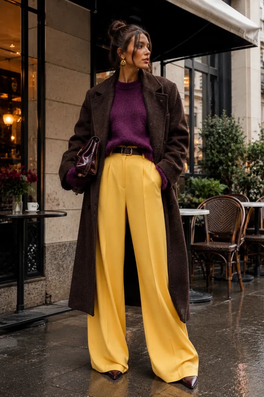 Elegancia en tonos cálidos para el otoño