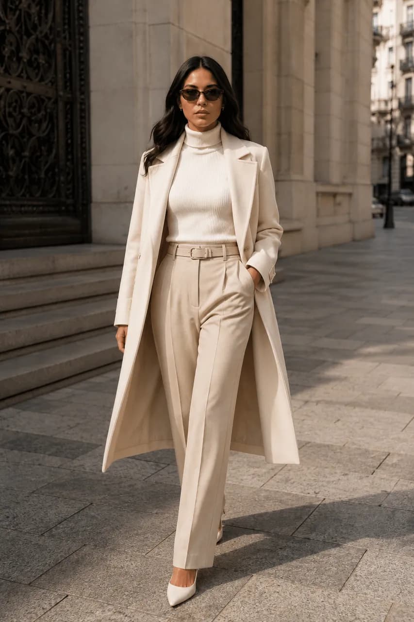 Elegancia minimalista en tonos beige