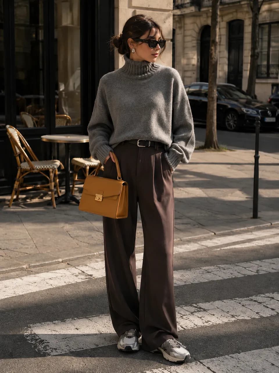 Estilo urbano en gris y marrón